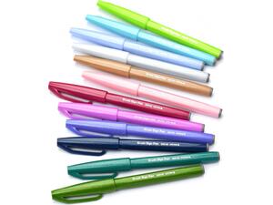 Μαρκαδόρος καλλιγραφίας Pentel Brush Sign Pen σε διάφορα χρώματα